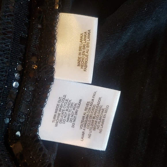 Anne Kline black sequins top - Picture 10 of 11